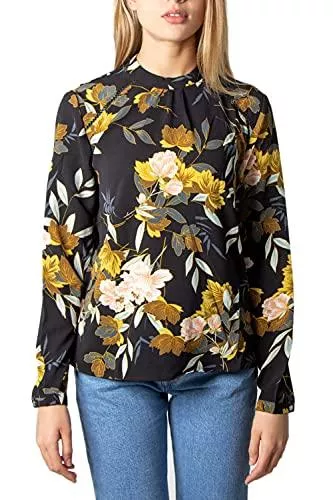 ONLY Langarmblusen ONLY Female Oberteil mit Langen Ärmeln Print