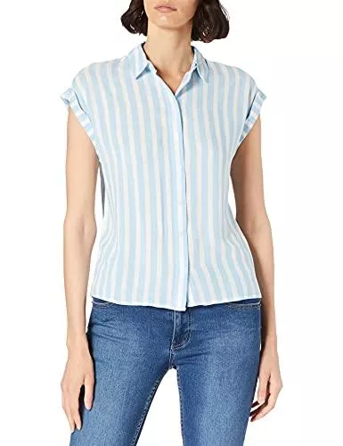 TOM TAILOR Kurzarmblusen TOM TAILOR Damen Bluse