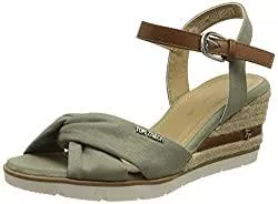 TOM TAILOR Sandalen & Slides Tom Tailor Damen 1190403 Keilsandale