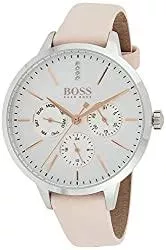 Hugo Boss Uhren BOSS Damen Multi Zifferblatt Quarz Uhr mit Leder Armband 1502419