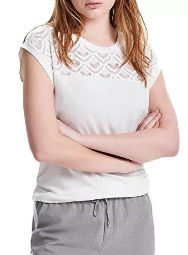 ONLY Ärmellose Blusen ONLY Damen Onlnicole S/S Mix Top Noos T-Shirt