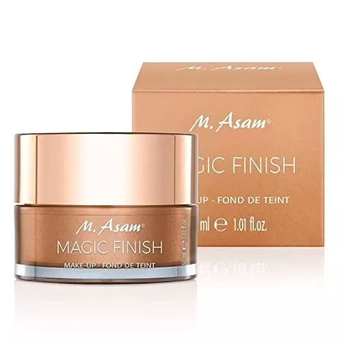M. Asam Accessoires M. Asam Magic Finish Make Up Mousse (30ml), 4-in-1 Primer, Make-up, Puder &amp; Concealer, natürlich &amp; leichte Foundation für jeden Hauttyp &amp; Tagespflege