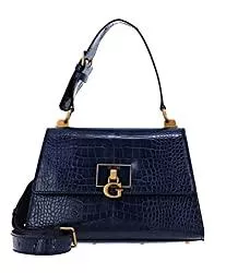 Guess Taschen & Rucksäcke Guess Stephi Top Handle Flap Bag Azure Blue