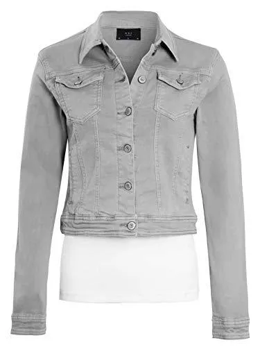 SS7 Jacken SS7 Damen Stretch Jeansjacke