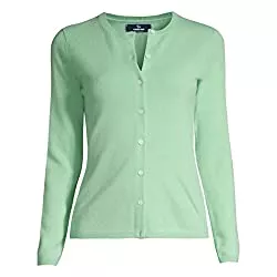 Lands' End Strickjacken Lands' End Damen Kaschmir-Cardigan 473823