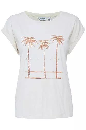 b.young T-Shirts b.young Damen Shirt T-Shirt mit Print 20810061
