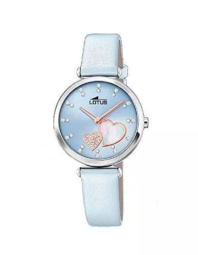 Lotus Uhren Lotus Damen Analog Quarz Uhr mit Leder Armband 18617/3