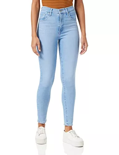 Levi's Jeans Levi's Damen Mile HIGH SUPER Skinny Naples Shine Jeans, 28W / 32L