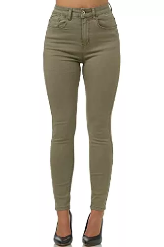 Elara Jeans Elara Super High Waist Damen Hose Chunkyrayan