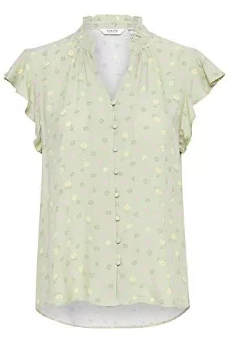 b.young Kurzarmblusen b.young Damen Bluse Kurzarm 20809750