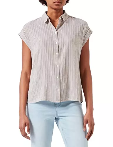 TOM TAILOR Kurzarmblusen TOM TAILOR Damen Bluse mit Streifen