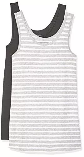 Amazon Essentials Tops Amazon Essentials Damen Tank-Top Mit Rundem Ausschnitt, 2er-Pack