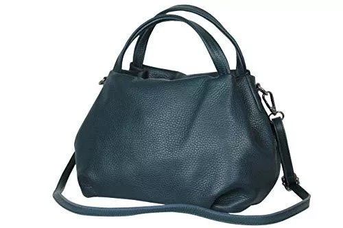 AmbraModa Taschen & Rucksäcke AmbraModa Damen handtasche Henkeltasche Schultertasche aus Echtleder GL023