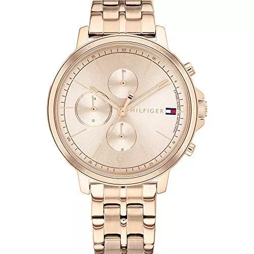 Tommy Hilfiger Uhren Tommy Hilfiger Damen Multi Zifferblatt Quarz Armbanduhr Madison