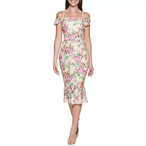 Guess Freizeit Guess Damen Spitze Kleid