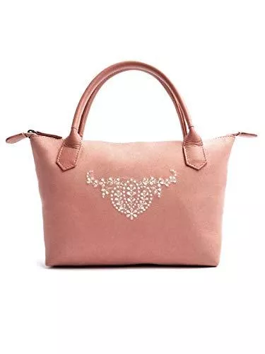YOUBAG Taschen & Rucksäcke Ostwald Traditional Craft Inès - handgefertigte Henkeltasche für Damen aus italienischem Leder, Trachtentasche