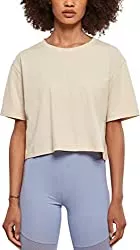Urban Classics T-Shirts Urban Classics Damen T-Shirt Oversize Cropped Top Ladies Short Tee, kurz geschnittenes Oberteil in Oversized Optik erhältlich in vielen Farben, Größen XS - 5XL
