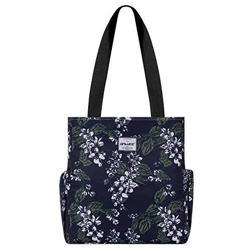 HAWEE Taschen & Rucksäcke HAWEE Mode Damen Handtasche mit Reißverschluss Casual Frauen Schultertasche Umhängetasche Groß Einkaufstasche Wasserdicht Henkeltasche für Reise Arbeit Schule Tägliches Leben Gym Strand