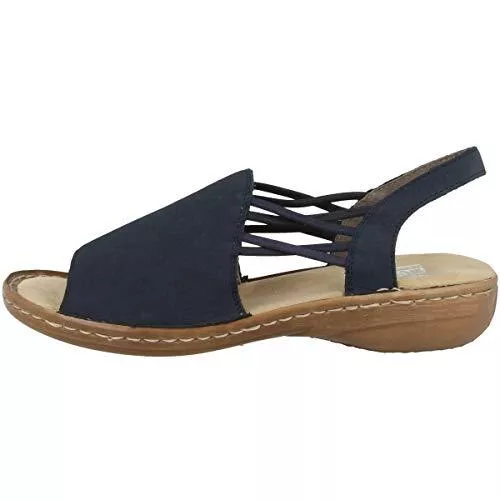 Rieker Sandalen & Slides Rieker Damen Riemchensandalen 608D1, Frauen Sandalen,Sommerschuhe