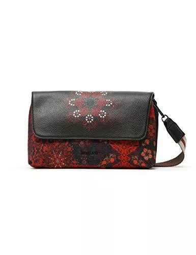Desigual Taschen & Rucksäcke Desigual Womens Fabric Across Body Bag, Black, U