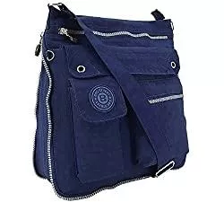 ekavale Taschen & Rucksäcke ekavale - leichte Damen-Umhängetasche - Praktische Crossbody-Handtasche - mit vielen fächern - Schultertasche wasserabweisende Damentasche