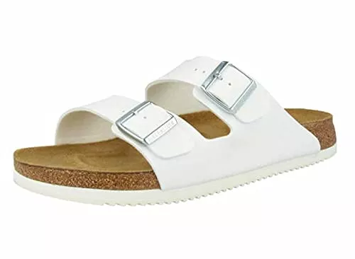 BIRKENSTOCK Sandalen & Slides BIRKENSTOCK Unisex Erwachsene Pantolette Arizona SL Birko-Flor normal