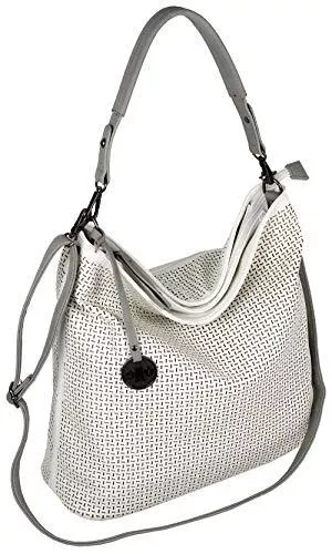 J JONES JENNIFER JONES Taschen & Rucksäcke J JONES JENNIFER JONES Modische Damen Handtasche - 34 x 34 x 16 cm - 2 Henkel - Weiß