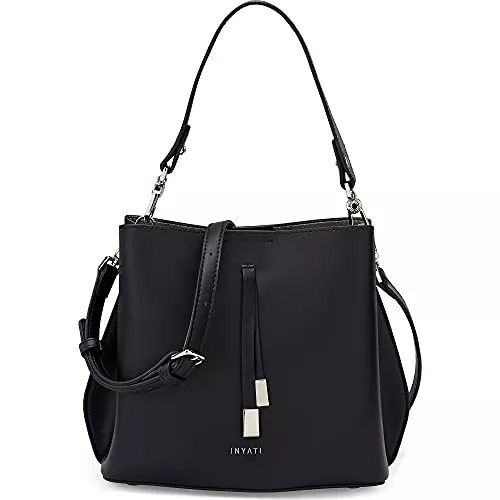 INYATI Taschen & Rucksäcke INYATI Damen Cleo Handtasche Schwarz ONE Size