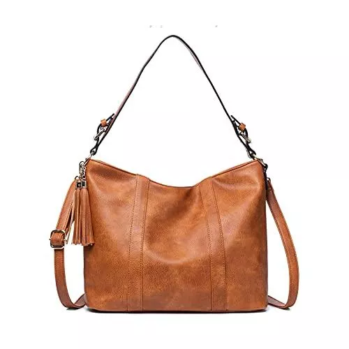 JOSEKO Taschen & Rucksäcke JOSEKO Damen Handtasche Shopper Handtasche Elegant Umhängetasche Designer Taschen Hobo Taschen Groß Damen Tasche Geeignet zum Einkaufen und zur Arbeit gehen Mit Quasten