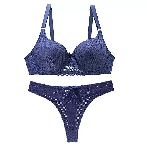 Swbreety Unterwäsche & Dessous Swbreety Damen BH und Panty Set Sexy Plus Up BH Set Bügel Dessous Set