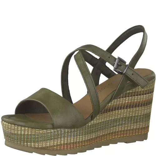 MARCO TOZZI Sandalen & Slides Marco Tozzi Damen 2-2-28371-28 Keilsandale