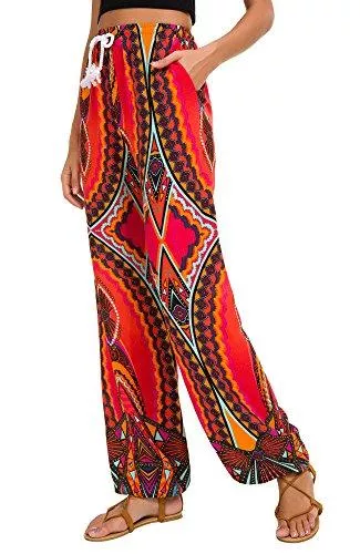 Urban GoCo Hosen Urban GoCo Damen Haremshose Boho Hippie Hose