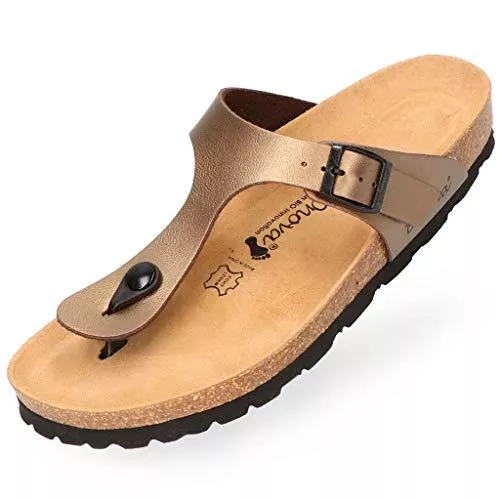BOnova Sandalen & Slides BOnova Ibiza. Zehentrenner in 21 Farben und vielen Größen - mit anatomisch geformten Kork-Fußbett. Eine Sandale hergestellt in kleinen Manufakturen in der EU