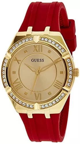 Guess Uhren Guess Armbanduhr mit Kristallakzentuierung, 36 mm
