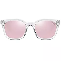 SOJOS Sonnenbrillen & Zubehör SOJOS Fashion Rechteckig Polarisierte Sonnenbrille Damen Herren Übergroß in Mode SJ2050