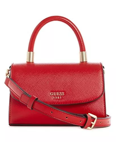 Guess Taschen & Rucksäcke Guess Layla Mini Top Handle Flap Red