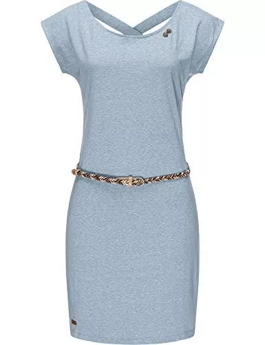 Ragwear Freizeit Ragwear Damen Kleid Dress Sommerkleid Strandkleid Jerseykleid Freizeitkleid Sofia Dress II XS-XXL