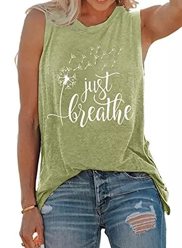 Dokotoo T-Shirts Dokotoo T-Shirt Damen Sommer Kurzarm Oberteile Pusteblume Drucken Tee Tops Casual Rundhals Loose Shirts Blusen S-XXL