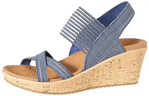 Skechers Sandalen & Slides Skechers Damen Beverlee High Tea Outdoor Sandals