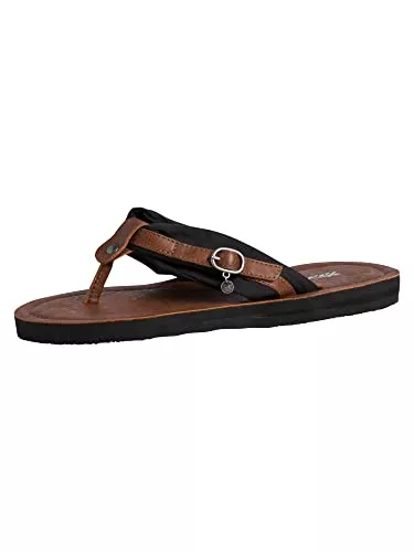 Tamaris Sandalen & Slides Tamaris Damen Zehentrenner 1-1-27109-28 weit Größe: EU
