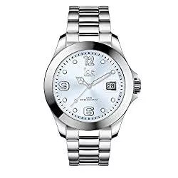 ICE-WATCH Uhren Ice-Watch - ICE steel Light blue - Silbergraue Damenuhr mit Metallarmband - 016891 (Medium)
