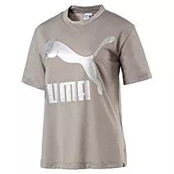 PUMA T-Shirts PUMA Damen Classics Logo Tee T-Shirt