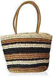 PIECES Taschen & Rucksäcke PIECES Damen Pcsabina Straw Shopper Strohtasche