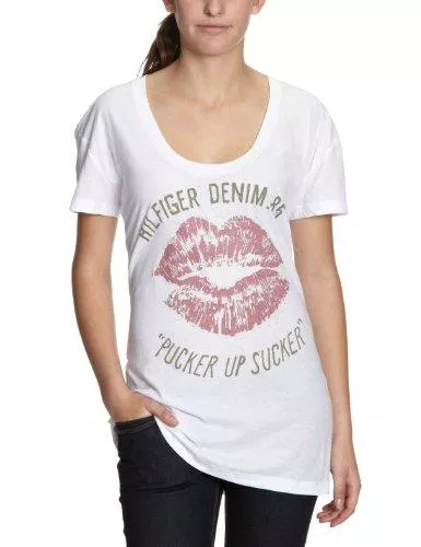 Tommy Jeans T-Shirts Tommy Jeans Damen 1/2-Arm T-Shirt