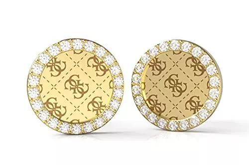 Guess Schmuck Guess Damen-Ohrringe Ohrstecker Goldfarben JUBE01161JWYG