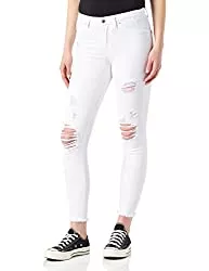 ONLY Jeans ONLY Damen Onlblush Life Mid Sk ANK Raw DNM Dest Jeans