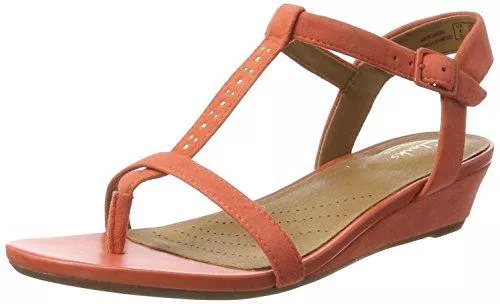 Clarks Sandalen & Slides Clarks Damen Parram Blanc Slingback