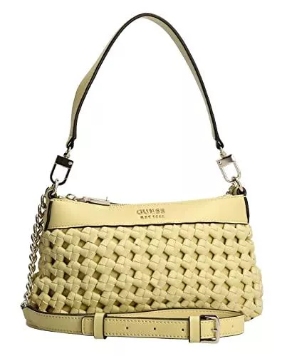 Guess Taschen & Rucksäcke Guess Sicilia Top Zip Shoulder Bag Light Lime