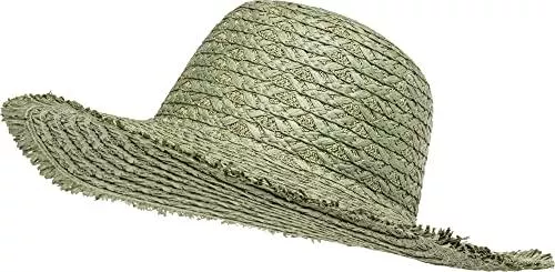 Caspar Hüte & Mützen Caspar HT022 großer Damen Sommerhut Sonnenhut mit breiter Krempe