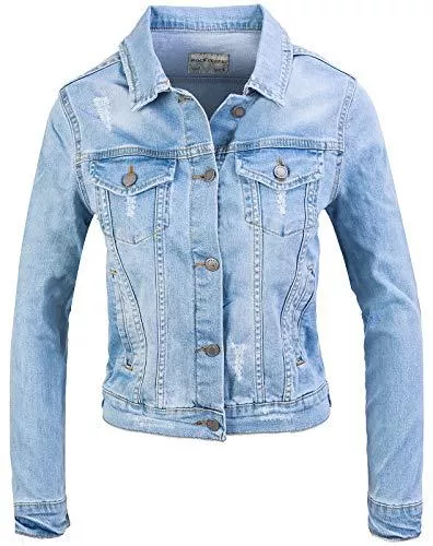 Rock Creek Jacken Rock Creek Damen Jeans Jacke Übergangs Jacke D-401